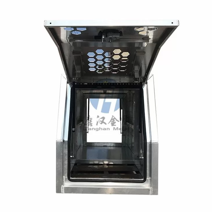 Flat Alloy Ute Dog Box With Toolbox