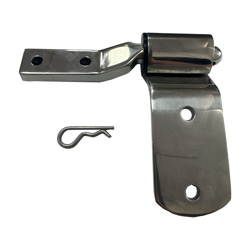 Stainless steel hinge for rear board and side board